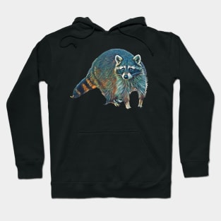 Raccoon - Woodland Themed Kids Room, Funny Gifts For Forester, Cute Animals Hoodie